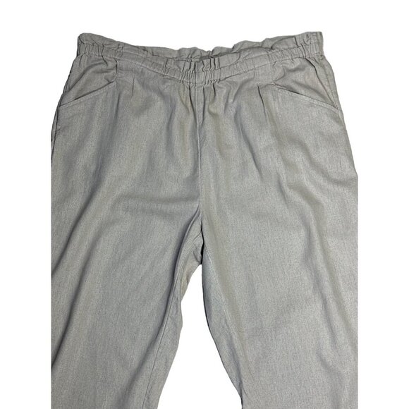 Caslon Pull On Linen Blend Jogger Pant size Large - Picture 9 of 10
